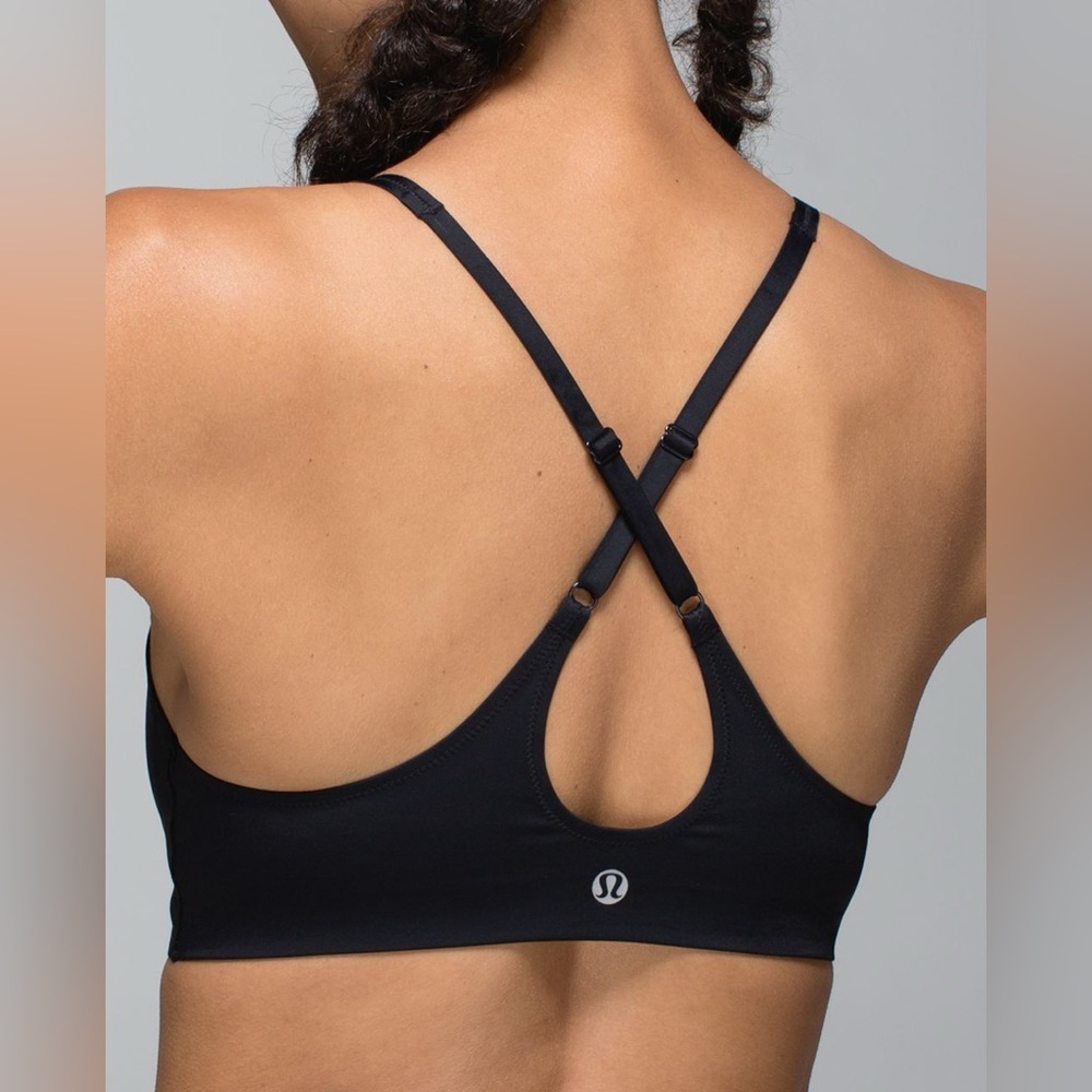 lululemon athletica Black Crossback Sports Bra Tank
